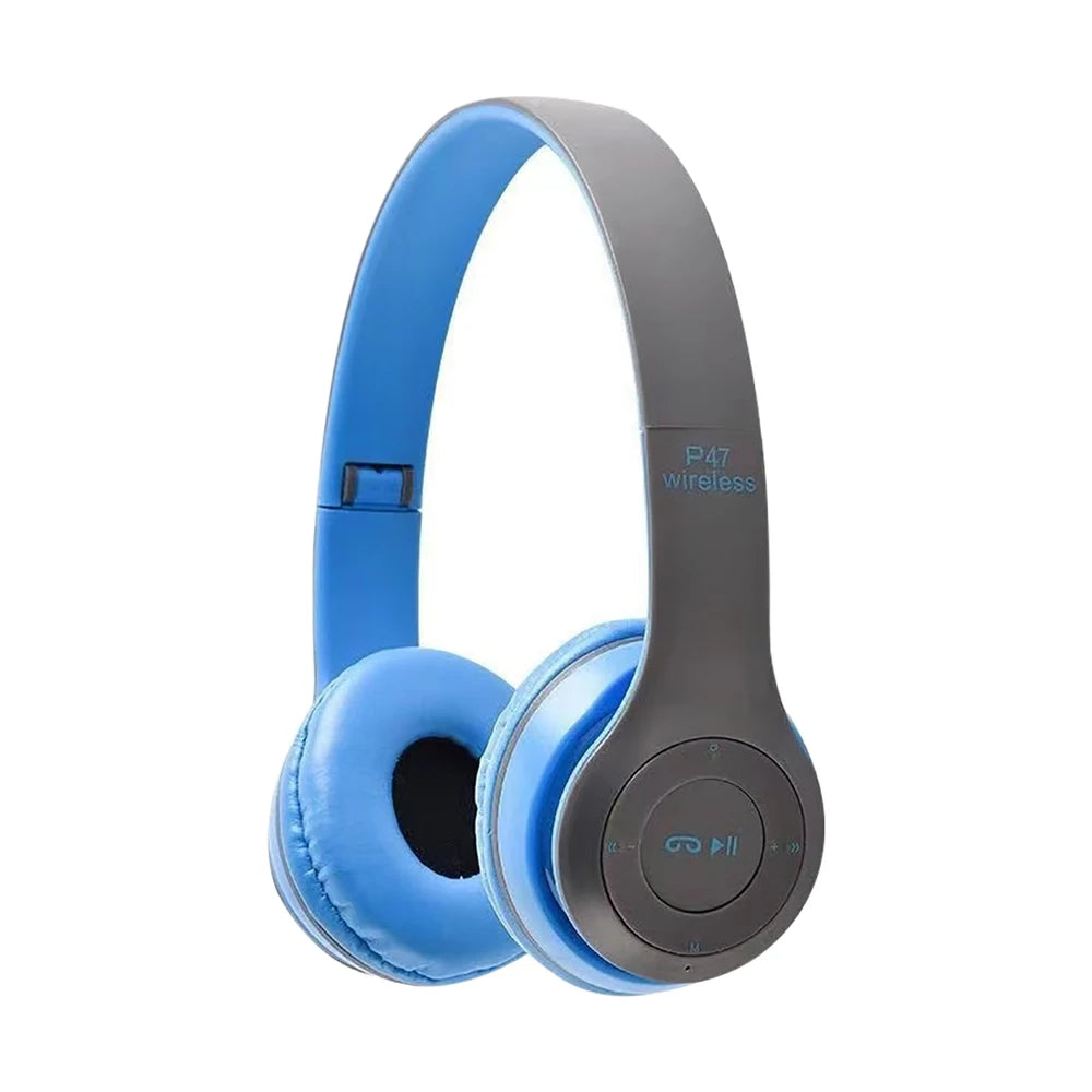 HIFI Stereo P47 Wireless earphones 5.0 Bluetooth Headset Active Noise Canceling Headphones Ear Buds Head Phone