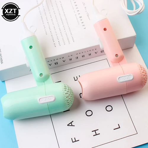 Foldable Hair Dryer Portable Home Travel Dorm Hair Dryer Hairdressing Salon Styling Tools Two-Speed Wind Mini Hair Dryer