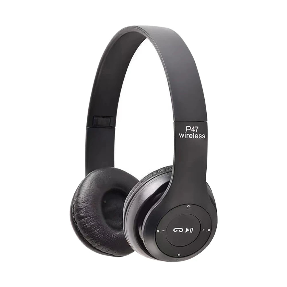 HIFI Stereo P47 Wireless earphones 5.0 Bluetooth Headset Active Noise Canceling Headphones Ear Buds Head Phone