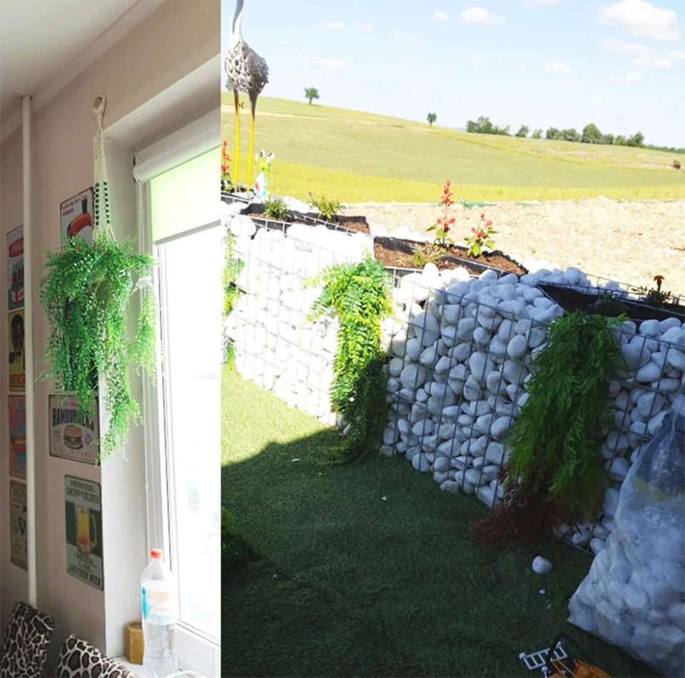 Green Wall Hanging Bale – A Charming Touch of Nature